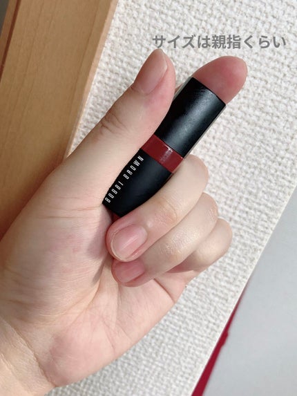 クラッシュド リップ カラー/BOBBI BROWN/口紅を使ったクチコミ(3枚目)