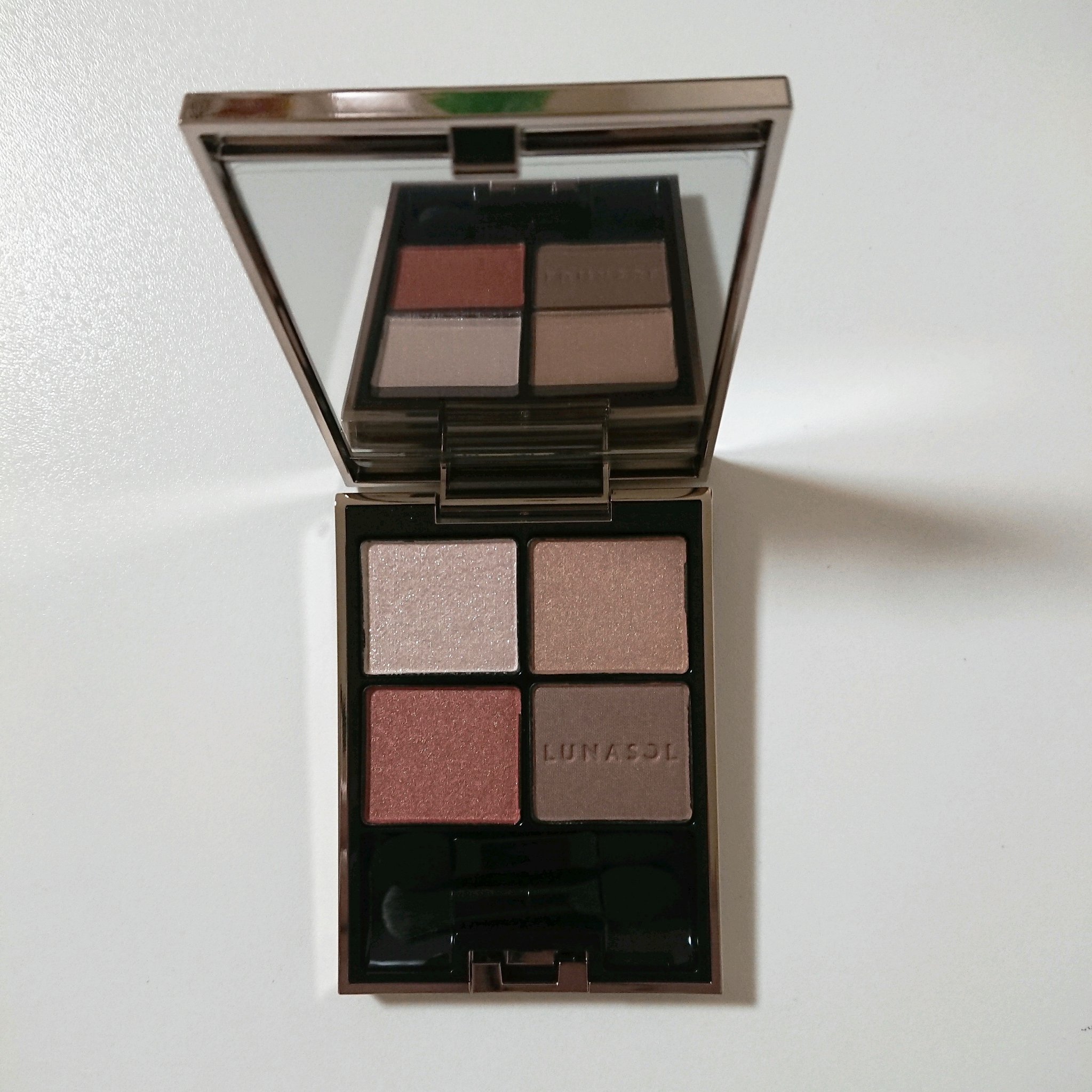 アイカラーレーション EX40 Mellow Sunset/LUNASOL/アイシャドウパレットを使ったクチコミ（1枚目）