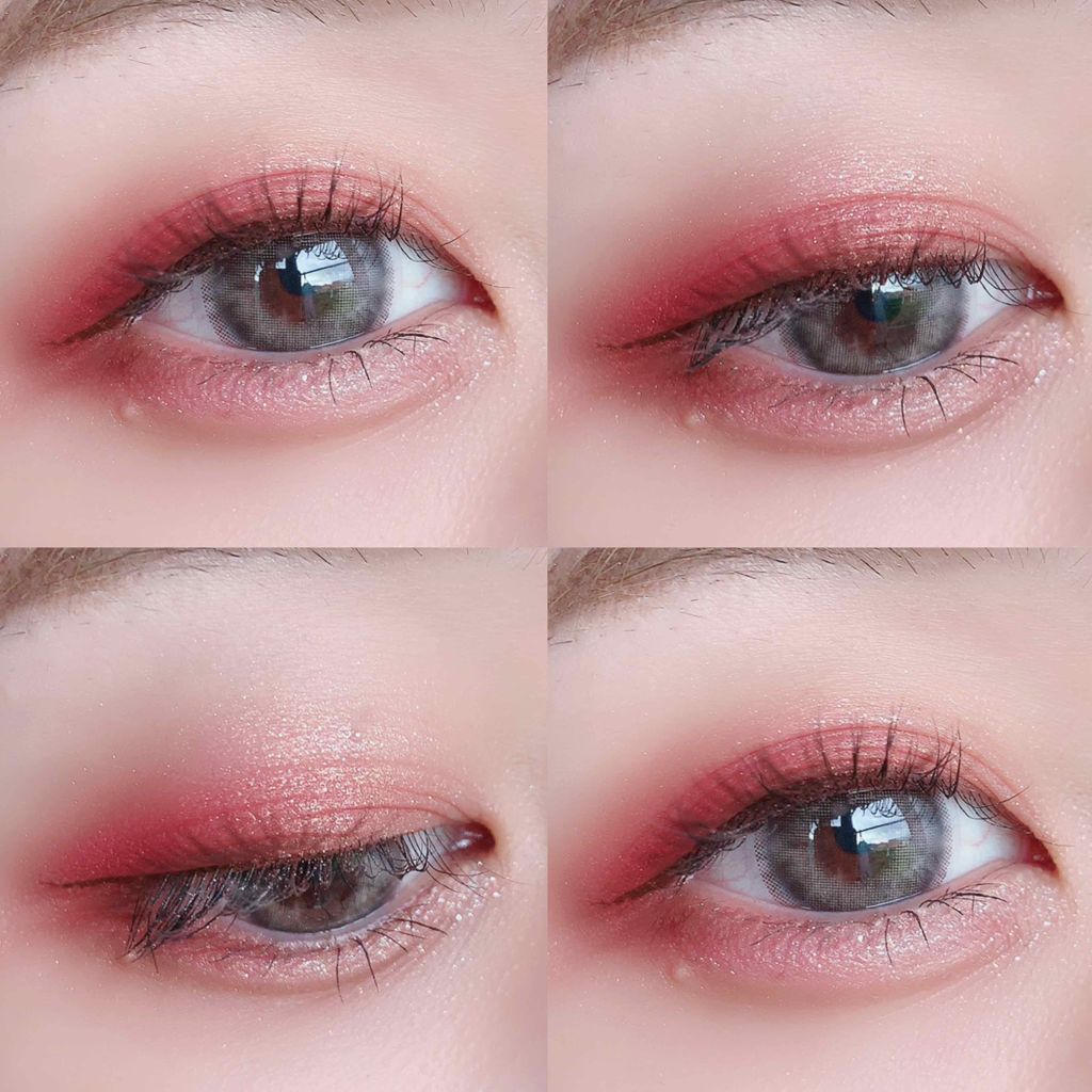 バレンタインボックス2 ピーチパレット/VAVI MELLO/アイシャドウパレットを使ったクチコミ(4枚目)