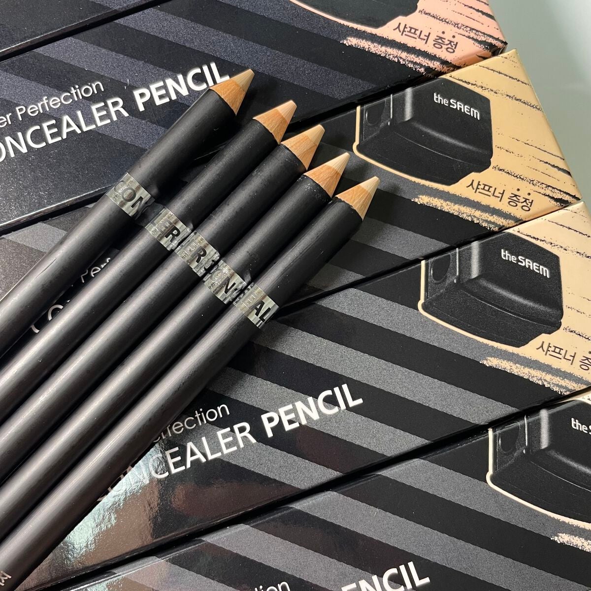 カバーパーフェクション コンシーラー ペンシル/the SAEM/ペンシルコンシーラーを使ったクチコミ(9枚目)