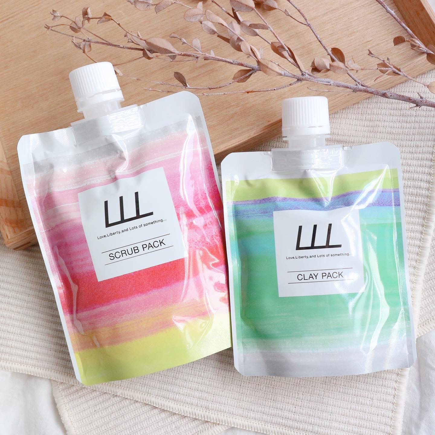 毛穴クレイパック/LLL/洗い流すパック・マスクを使ったクチコミ（1枚目）