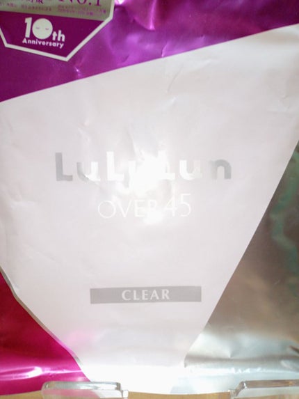 ルルルンOVER45 アイリスブルー(クリア)/ルルルン/シートマスク・パックを使ったクチコミ(1枚目)