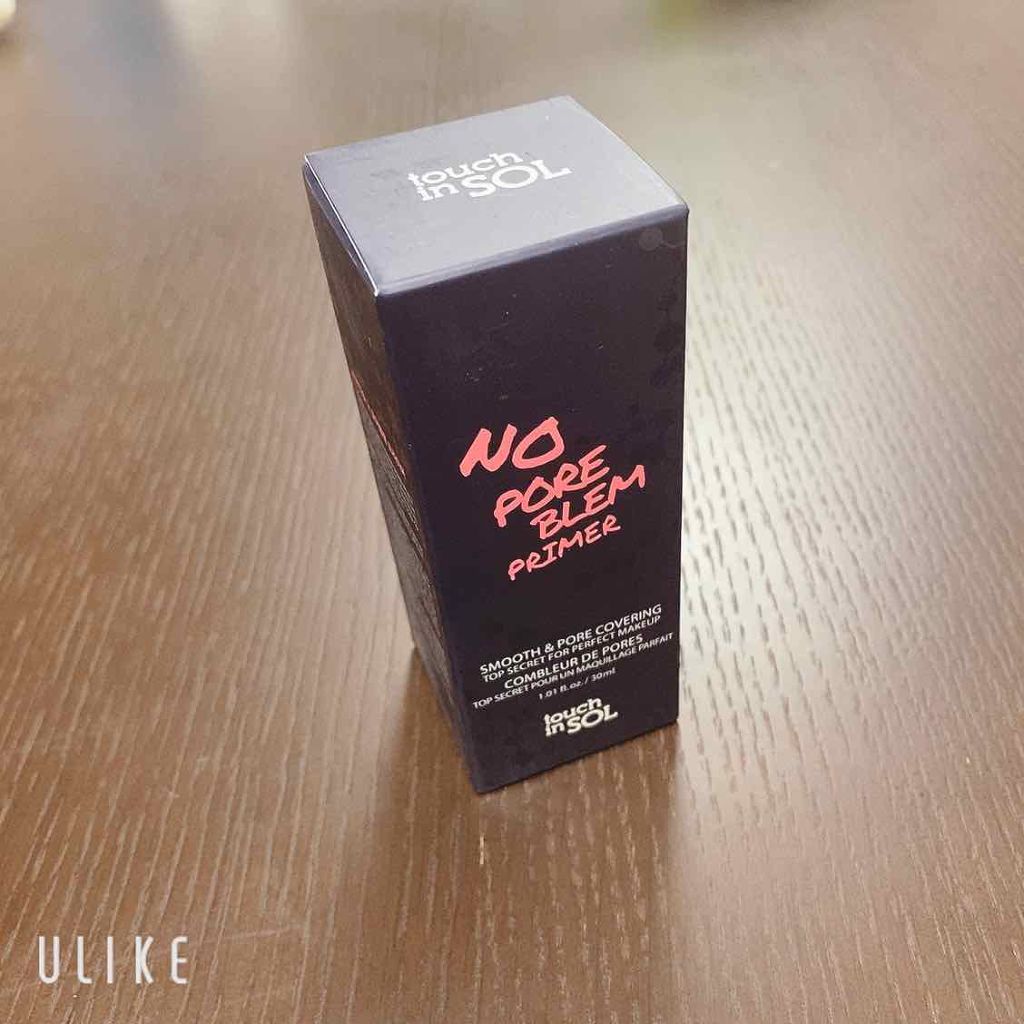 タッチインソール ノーポアブレムプライマー/touch in SOL /化粧下地を使ったクチコミ（1枚目）