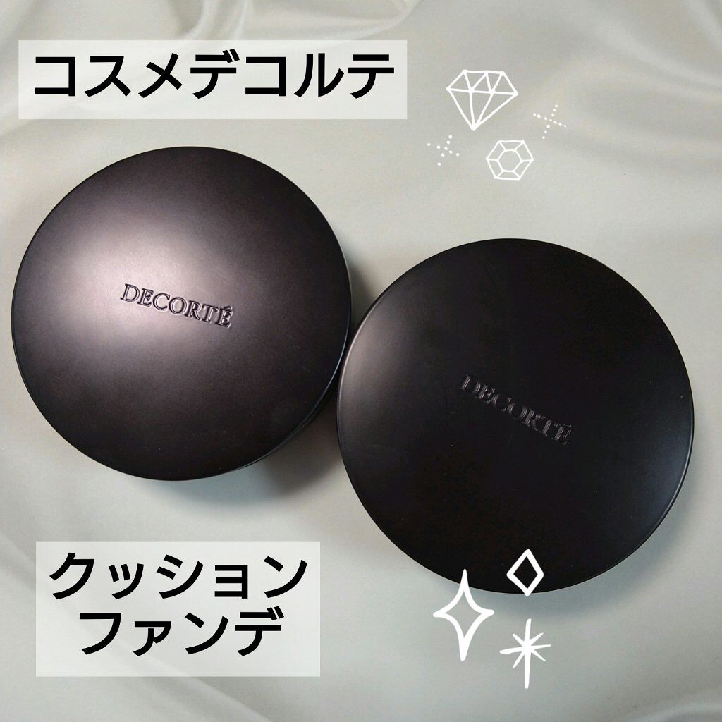 ザ スキン クッションファンデーション フレッシュ 301/DECORTÉ/クッションファンデーションを使ったクチコミ（1枚目）