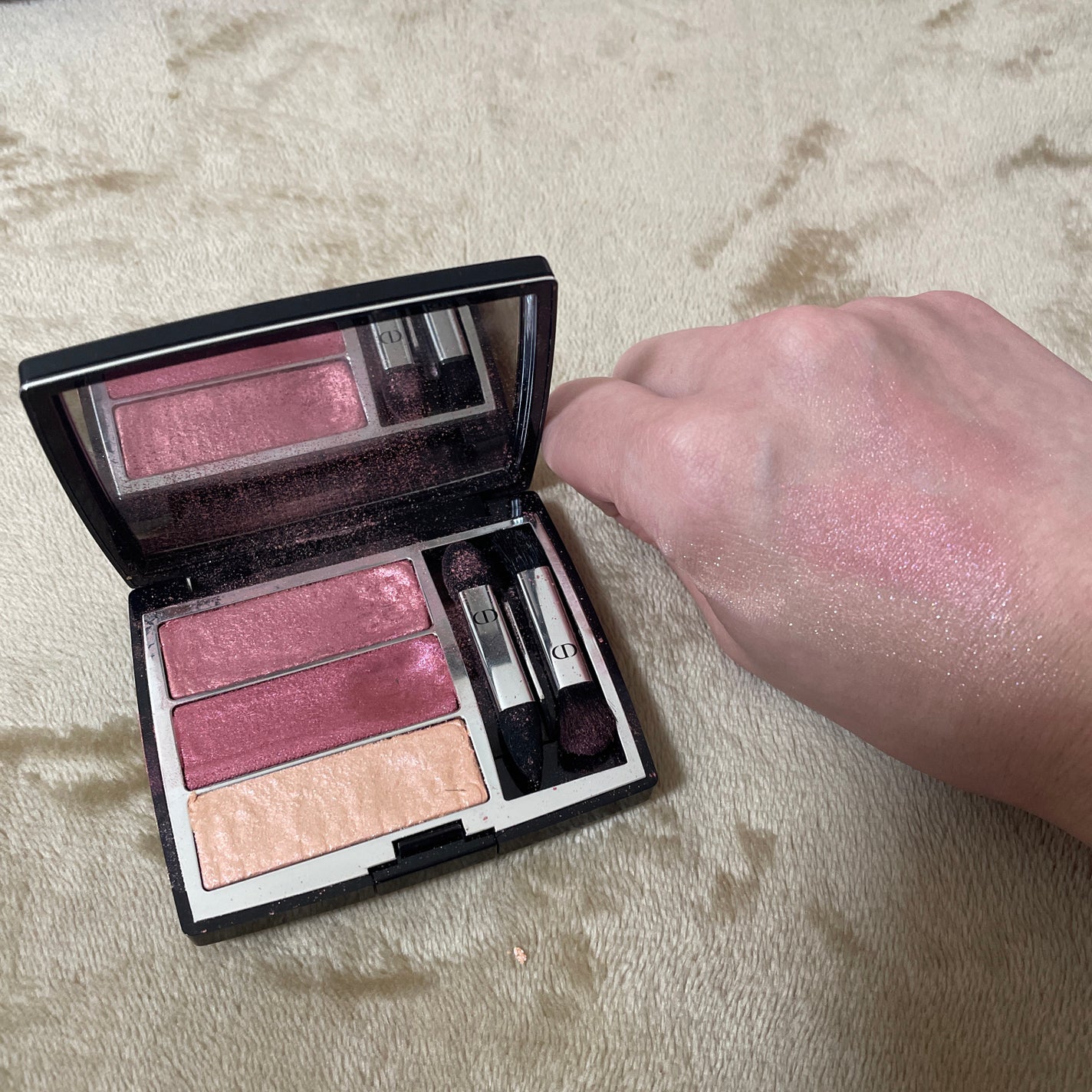 トリオ ブリック パレット/Dior/アイシャドウパレットを使ったクチコミ(2枚目)