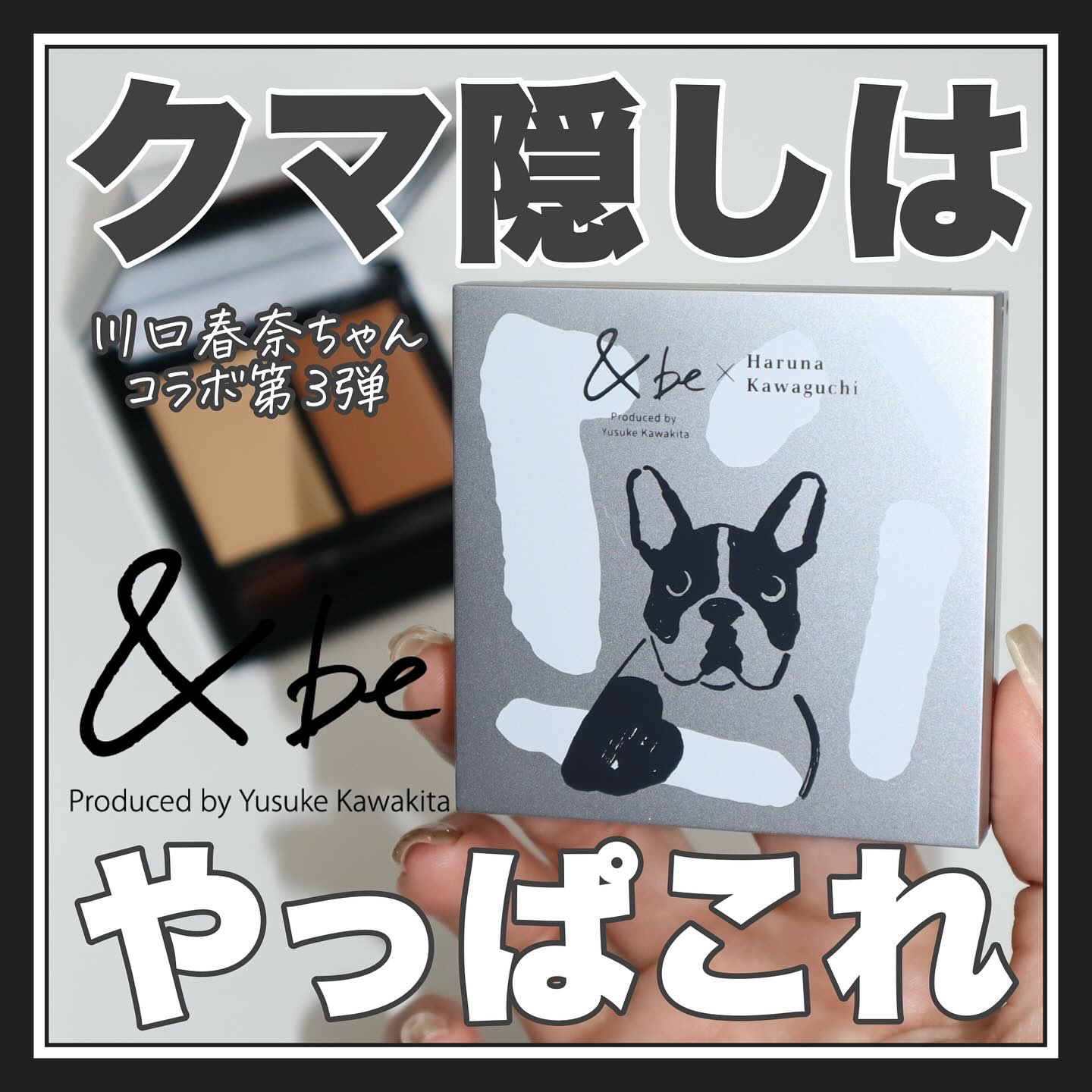 &amp;be ファンシーラー/＆be/パレットコンシーラーを使ったクチコミ（1枚目）