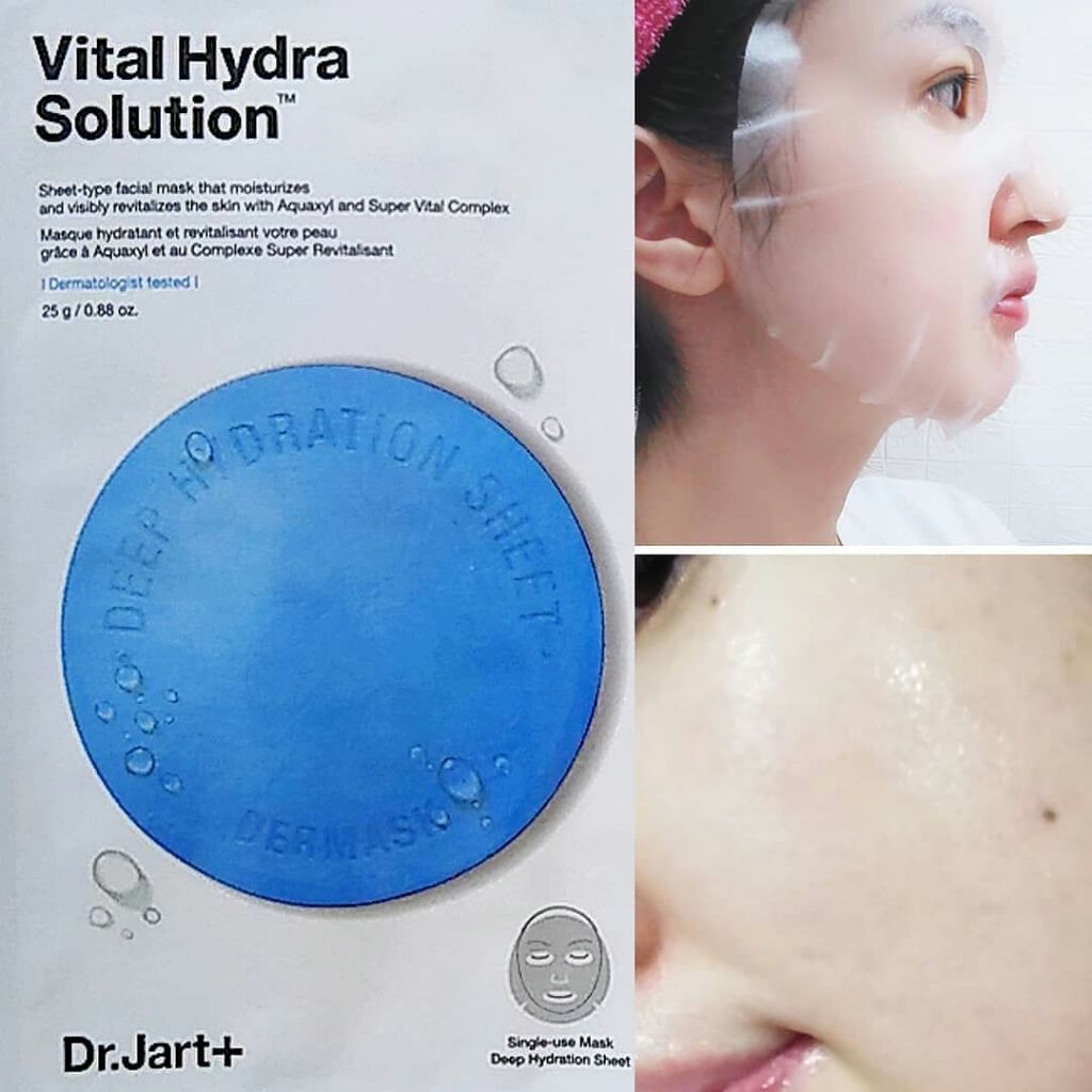 ドクタージャルト ダーマスクウォータージェット スージング・バイタル ハイドラソリューション/Dr.Jart＋/シートマスク・パックを使ったクチコミ（3枚目）