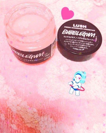 バブルガムフレーバー リップスクラブ/ラッシュ/リップスクラブを使ったクチコミ(1枚目)