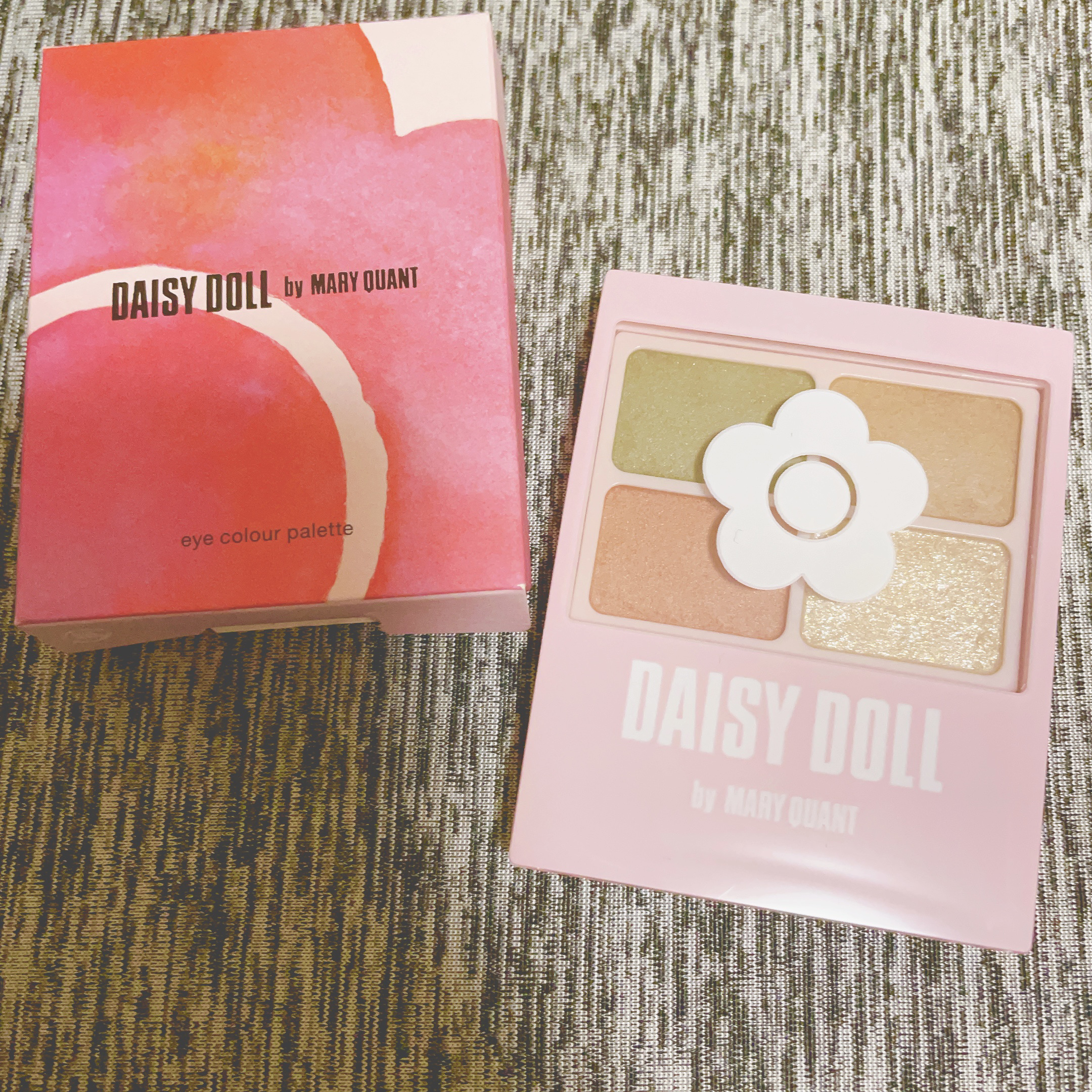 デイジードール アイカラー パレット BR-05 マカロニサラダ/DAISY DOLL by MARY QUANT/アイシャドウパレットを使ったクチコミ（1枚目）