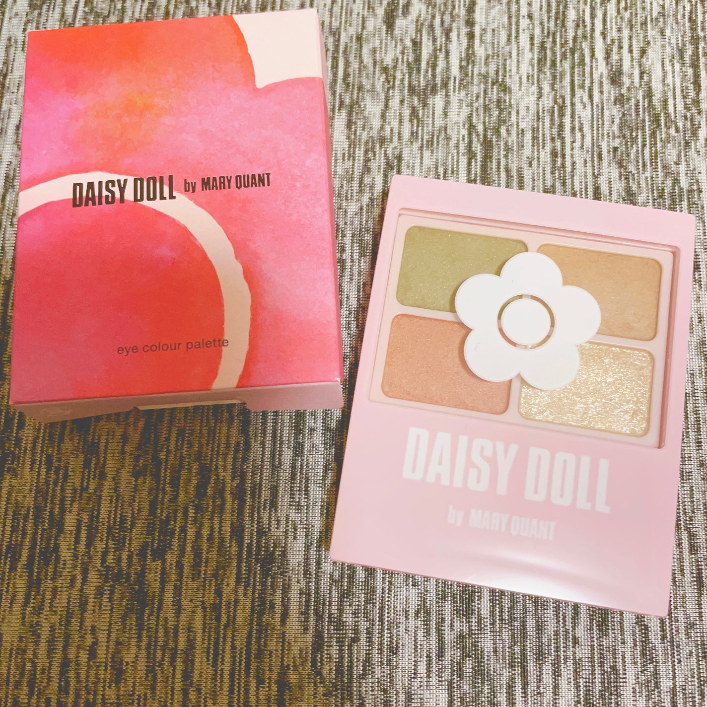 デイジードール アイカラー パレット/DAISY DOLL by MARY QUANT/アイシャドウパレットを使ったクチコミ(1枚目)