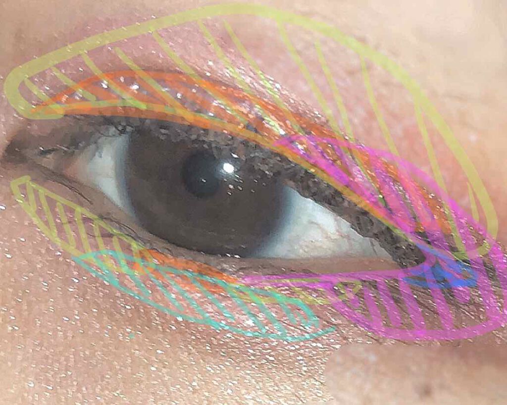 グラマラッシュカールマスカラ ブラック/CEZANNE/マスカラを使ったクチコミ（3枚目）