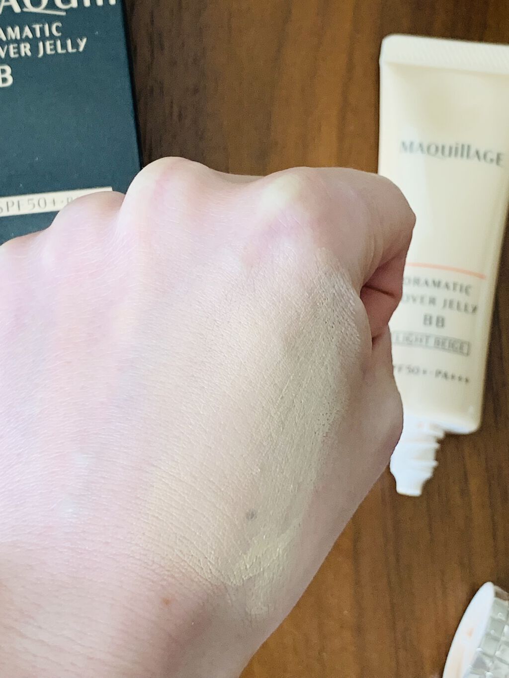 ドラマティック カバージェリー BB		/マキアージュ/BBクリームを使ったクチコミ（3枚目）