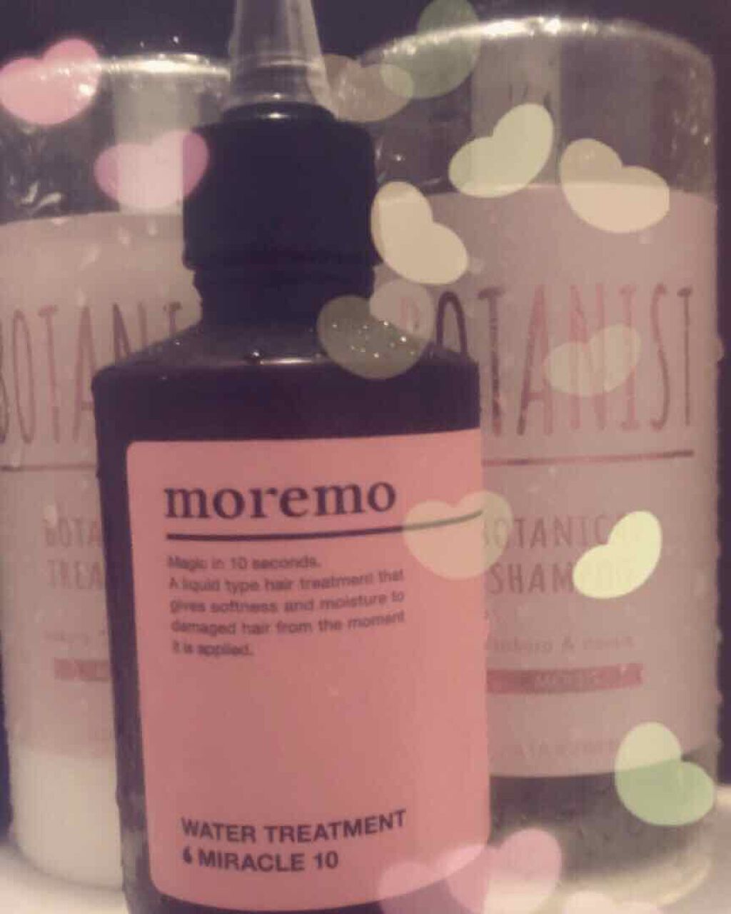 ウォータートリートメントミラクル10/moremo/洗い流すヘアトリートメントを使ったクチコミ（1枚目）