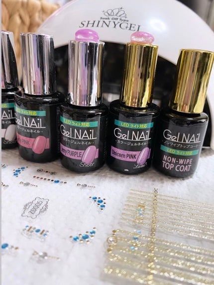 ジェルネイル(ライト対応)/セリア/ジェルネイルを使ったクチコミ(7枚目)