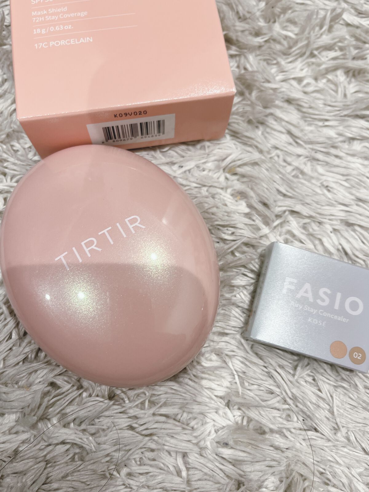 エアリーステイ コンシーラー/FASIO/パレットコンシーラーを使ったクチコミ（1枚目）