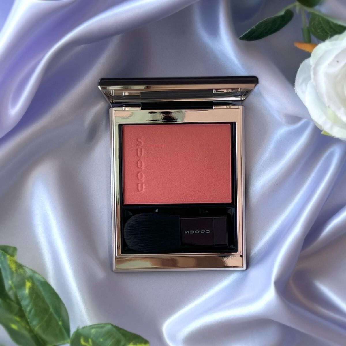 メルティング パウダー ブラッシュ/SUQQU/パウダーチークを使ったクチコミ(1枚目)