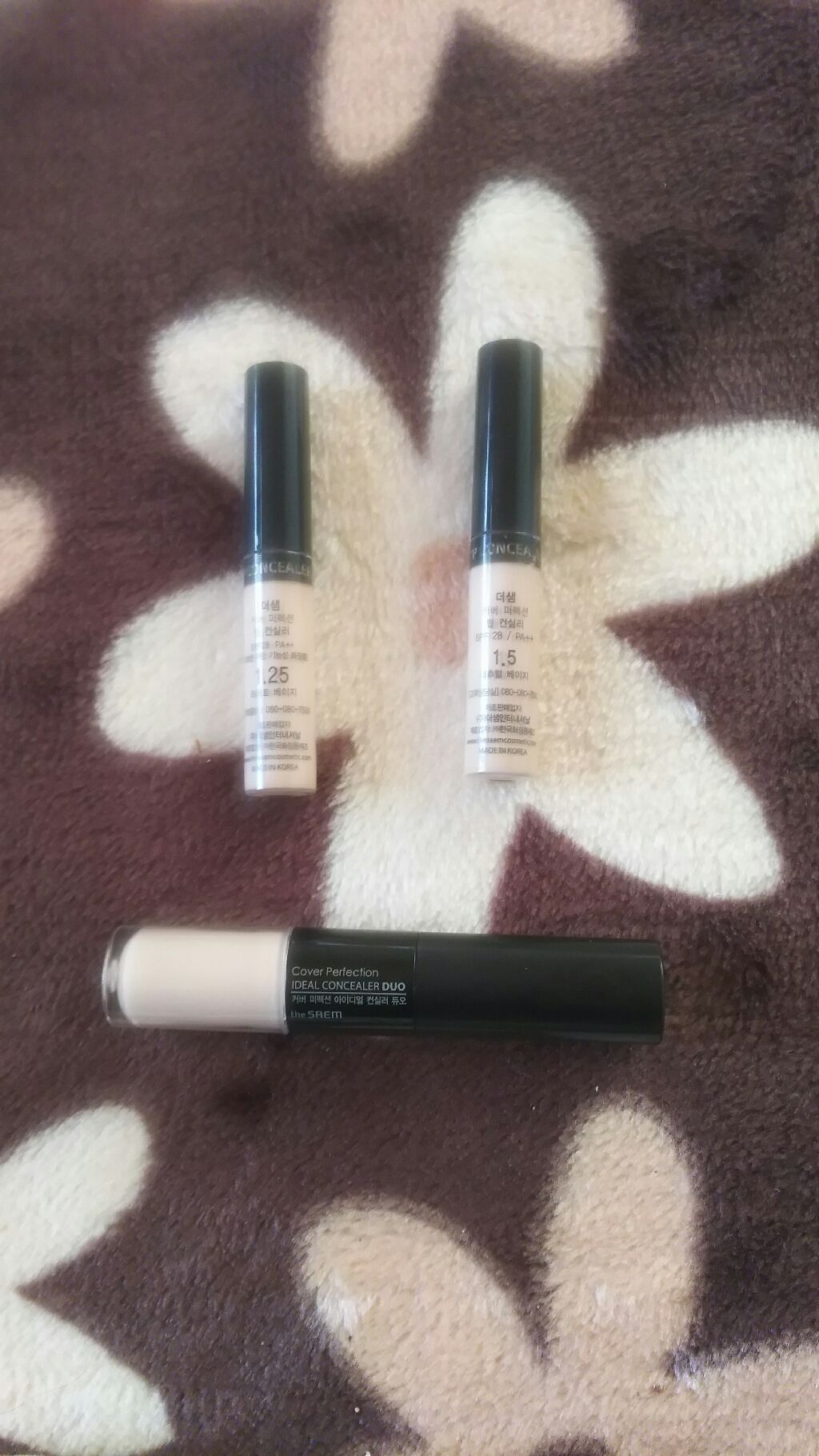 カバーパーフェクション アイディールコンシーラー デュオ/the SAEM/スティックコンシーラーを使ったクチコミ（1枚目）