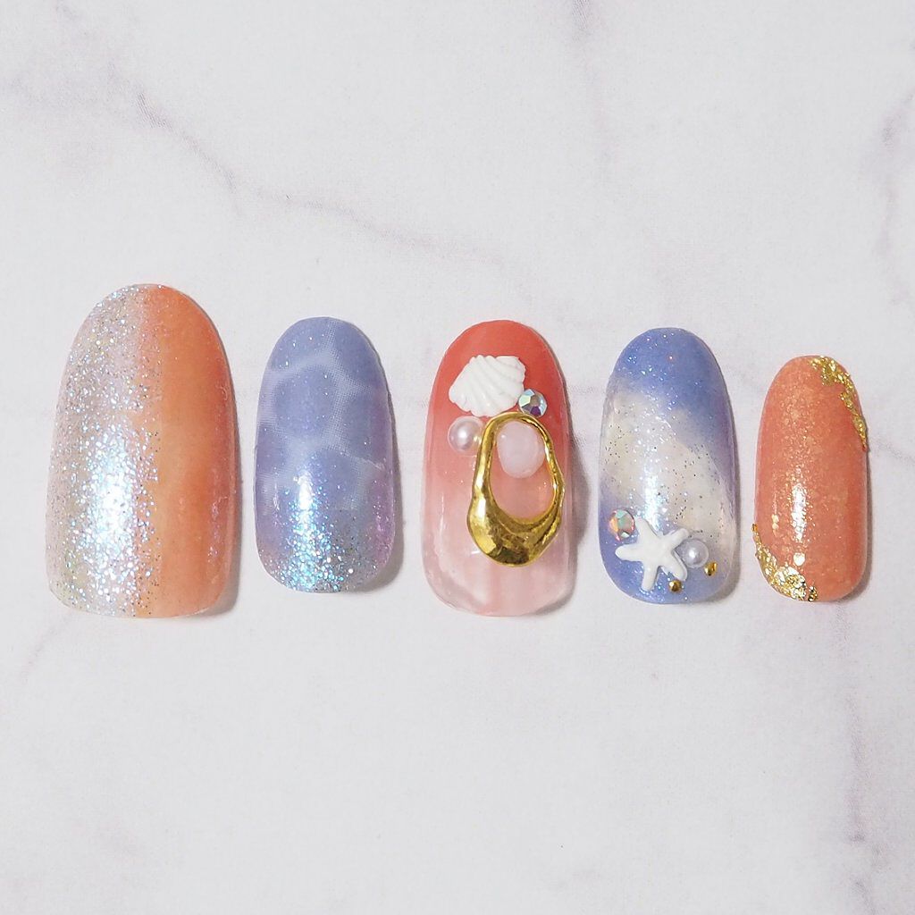 カラフルネイルズ/キャンメイク/マニキュアを使ったクチコミ（2枚目）