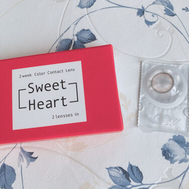 Sweet heart ナチュラル 2week/Sweetheart/カラーコンタクトレンズを使ったクチコミ（2枚目）