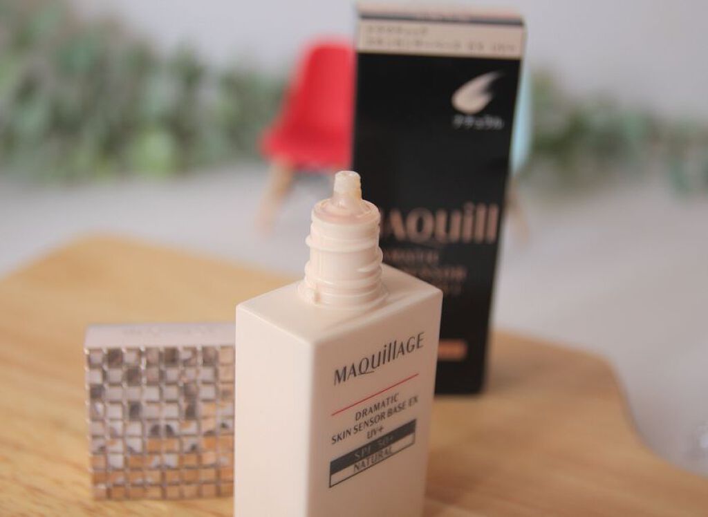 ドラマティックスキンセンサーベース EX UV+/マキアージュ/化粧下地を使ったクチコミ(2枚目)