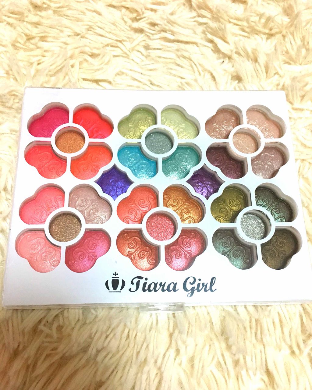 アイカラーパレット/ティアラガール/アイシャドウパレットを使ったクチコミ(1枚目)