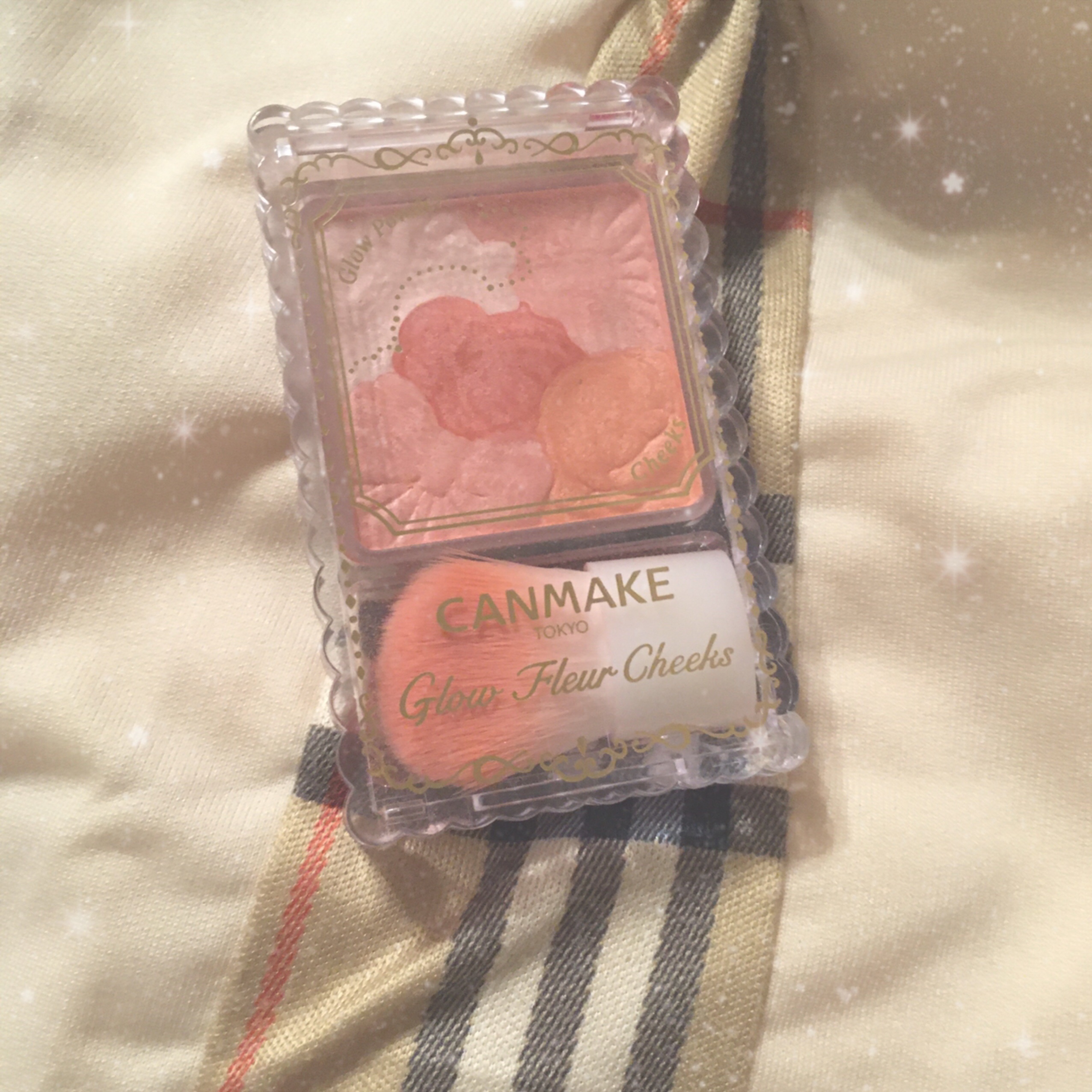 グロウフルールチークス/キャンメイク/パウダーチークを使ったクチコミ（1枚目）