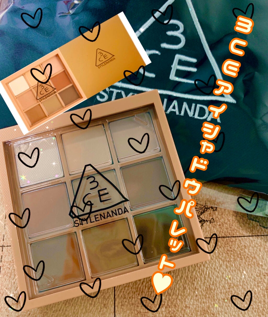 3CE マルチアイカラーパレット/3CE/アイシャドウパレットを使ったクチコミ(1枚目)