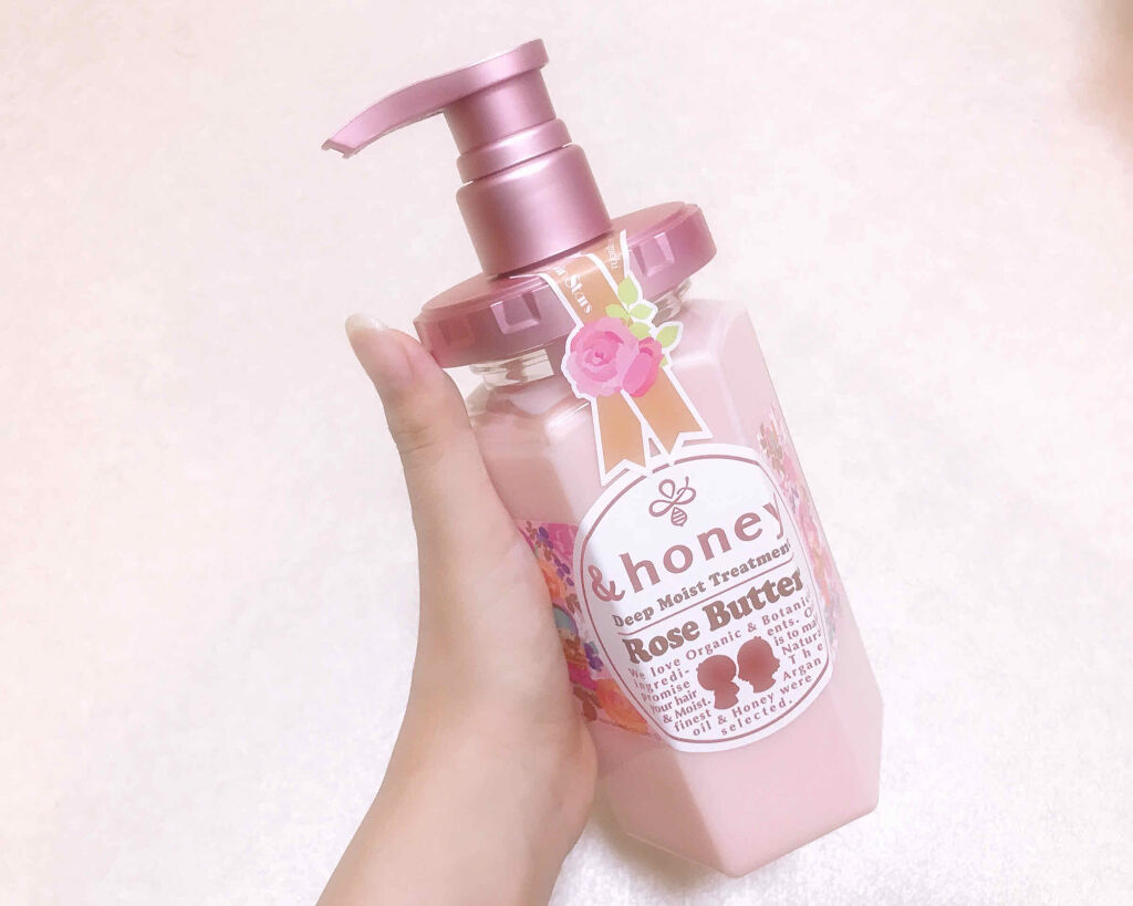 ディープモイスト 限定Rose Jam&Butter ペアセット/&honey/シャンプー・コンディショナーを使ったクチコミ（3枚目）