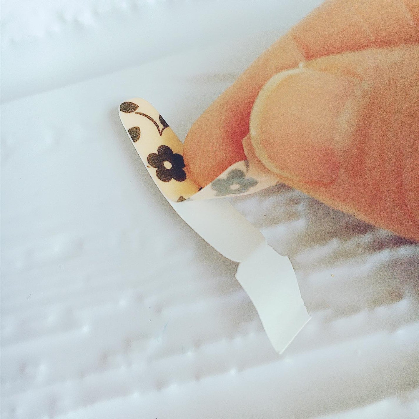 INCOCO インココ マニキュアシート/インココ/ネイルシールを使ったクチコミ(8枚目)