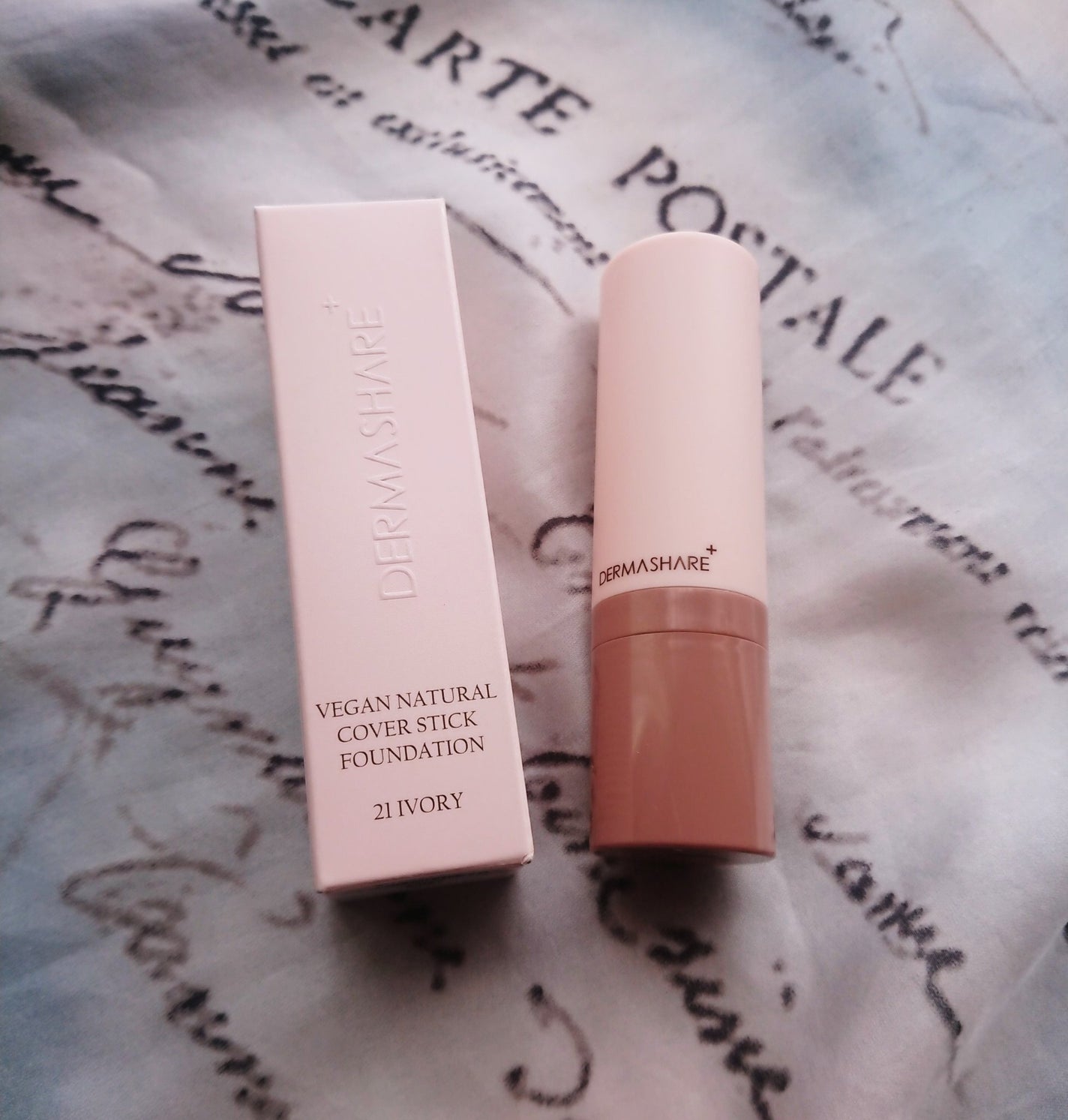 ヴィーガンナチュラルカバースティックファンデーション/DERMASHARE/その他ファンデーションを使ったクチコミ(1枚目)