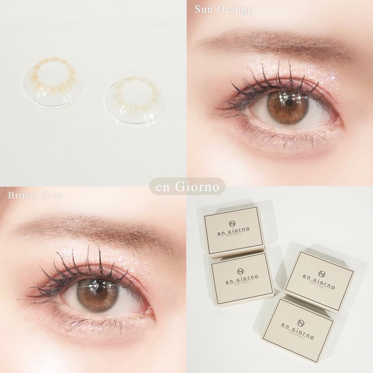 アンジョルノ/en Giorno/カラーコンタクトレンズを使ったクチコミ(1枚目)