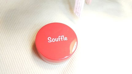 スフレチーク Souffle/DAISO/ジェル・クリームチークを使ったクチコミ(2枚目)