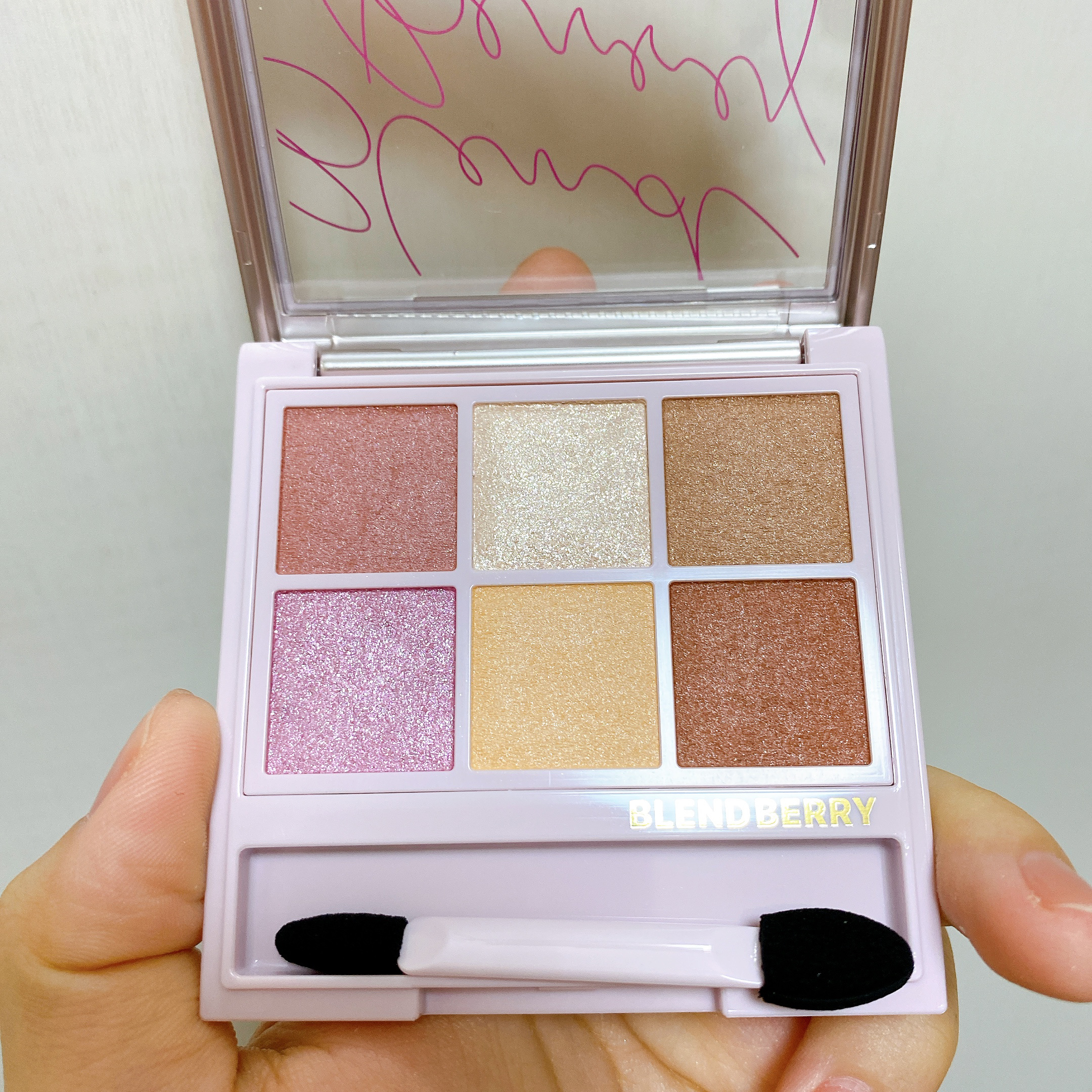 オーラクリエイション 107 フィグ＆スキンモーヴ(限定カラー)/BLEND BERRY/アイシャドウパレットを使ったクチコミ（2枚目）