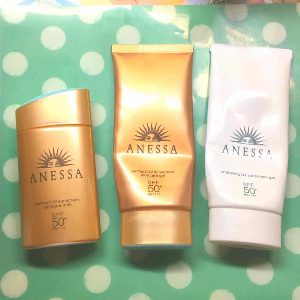 ホワイトニングUV ジェル n/アネッサ/日焼け止め・UVケアを使ったクチコミ（1枚目）