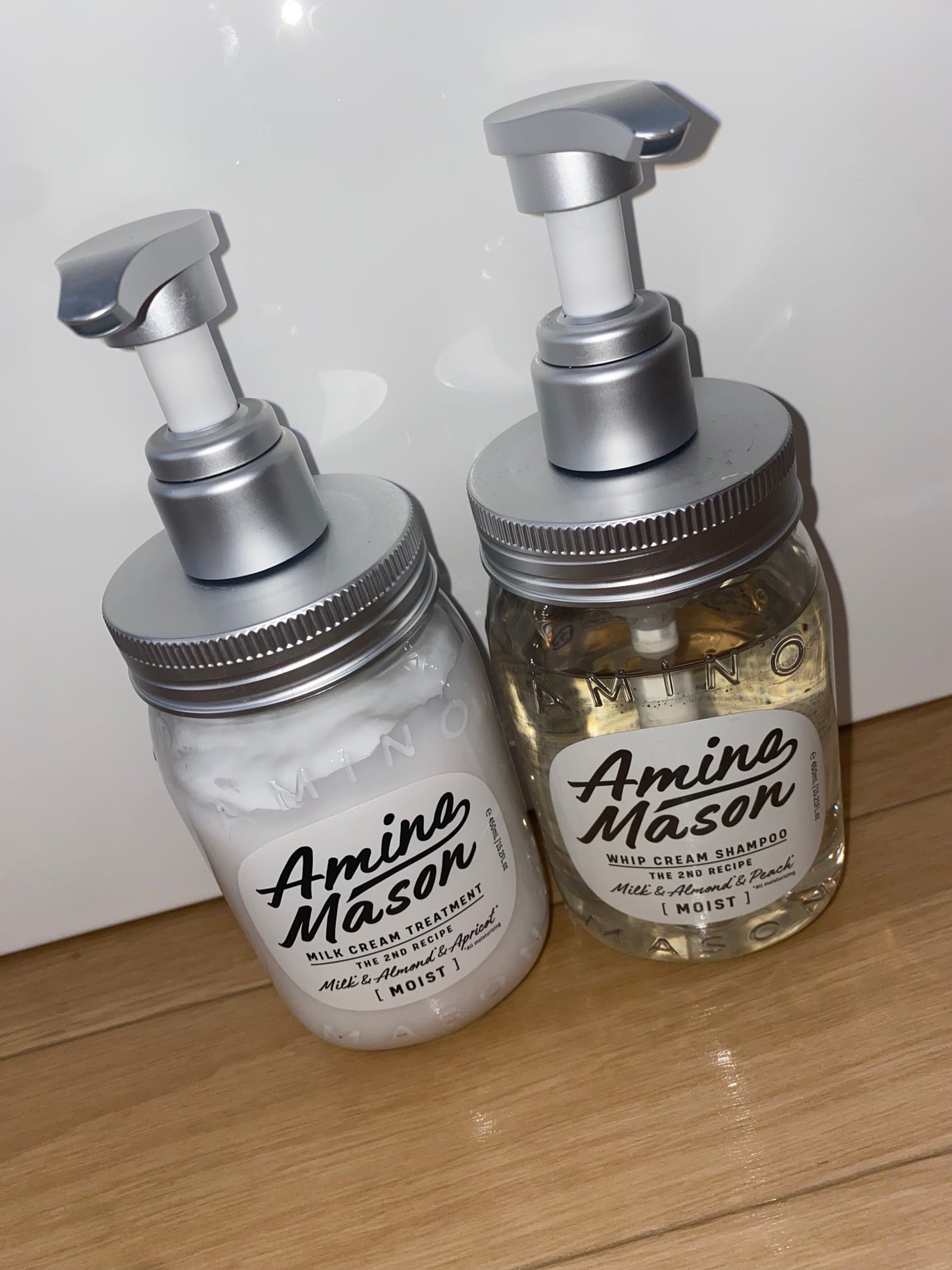 アミノメイソン ディープモイスト ホイップクリーム シャンプー/ミルククリーム ヘアトリートメント/アミノメイソン/市販シャンプーを使ったクチコミ(1枚目)