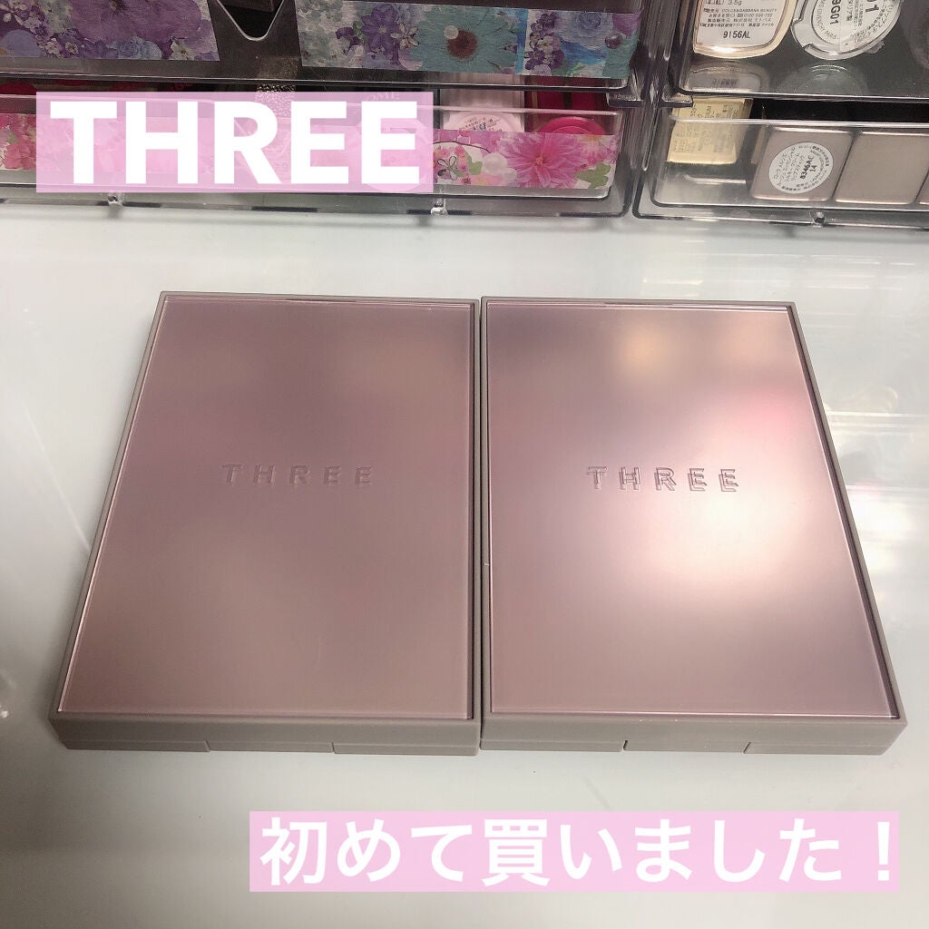 グローフリーダムパレットライジング/THREE/クリームハイライトを使ったクチコミ(1枚目)