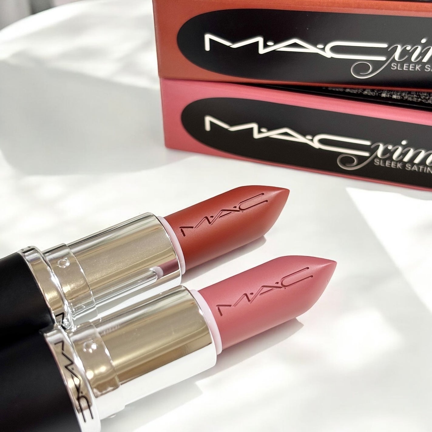 マキシマル スリーク サテン リップスティック/M・A・C/口紅を使ったクチコミ(6枚目)
