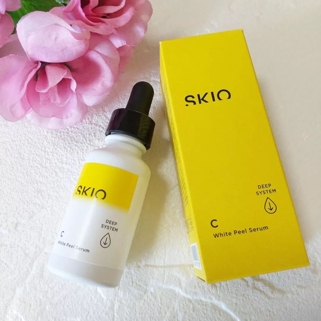 VC ホワイトピールセラム/SKIO/ブースター・導入液を使ったクチコミ（2枚目）