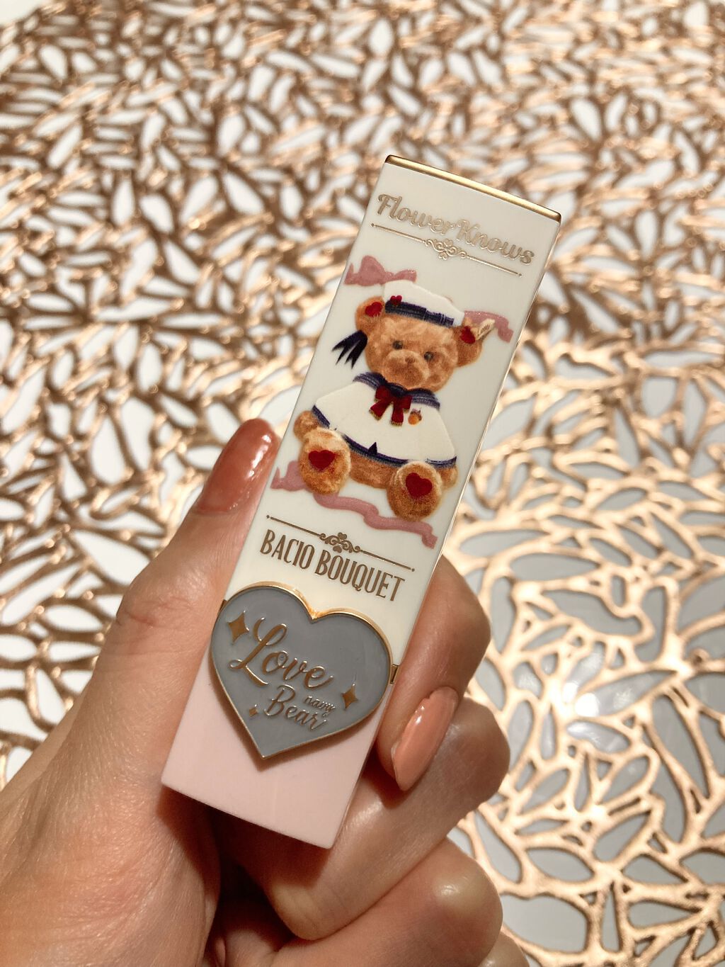 Love Bear リップスティック ツヤタイプ/FlowerKnows/口紅を使ったクチコミ（3枚目）