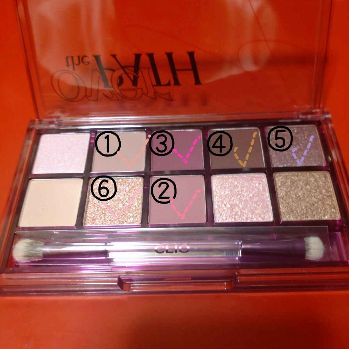 プロ アイ パレット/CLIO/アイシャドウパレットを使ったクチコミ(2枚目)
