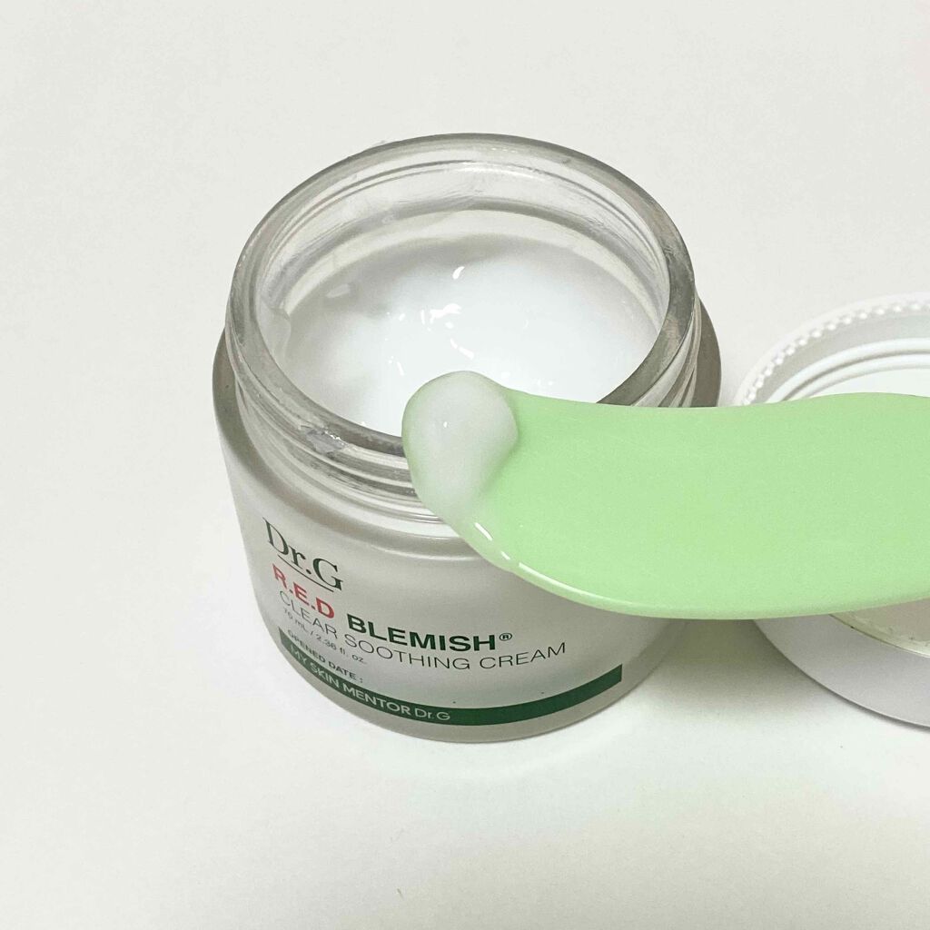 レッドB・Cスージングクリーム(チューブタイプ)/Dr.G/フェイスクリームを使ったクチコミ(2枚目)