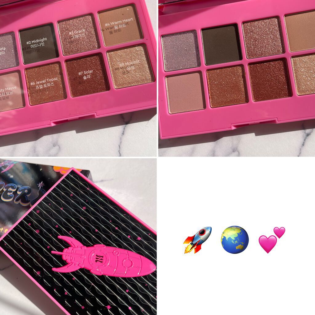 ウィッシュロケットシャドウパレット/HERA/アイシャドウパレットを使ったクチコミ（2枚目）