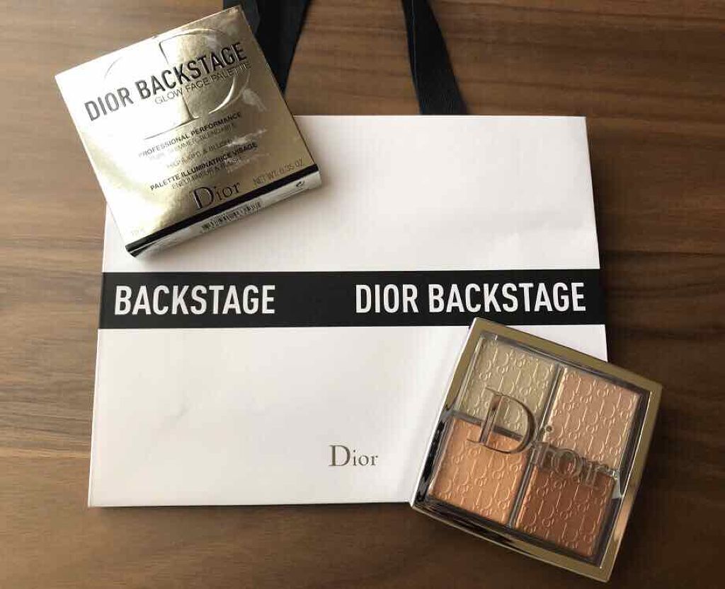ディオール バックステージ フェイス グロウ パレット/Dior/ハイライトを使ったクチコミ(1枚目)