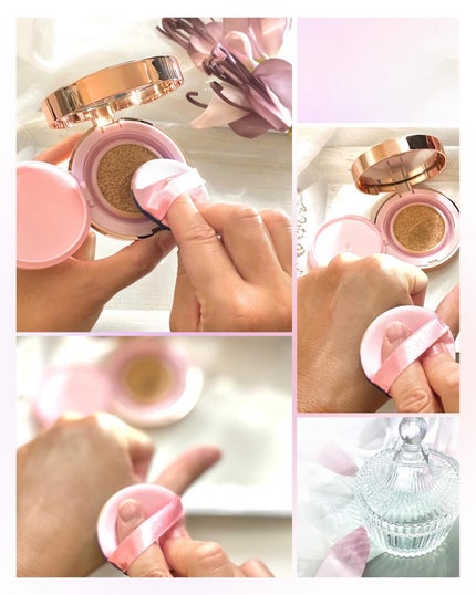 ピンクティーツリーカバーアップグロウクッション 23号 ウッディベージュ/APLIN/クッションファンデーションの画像