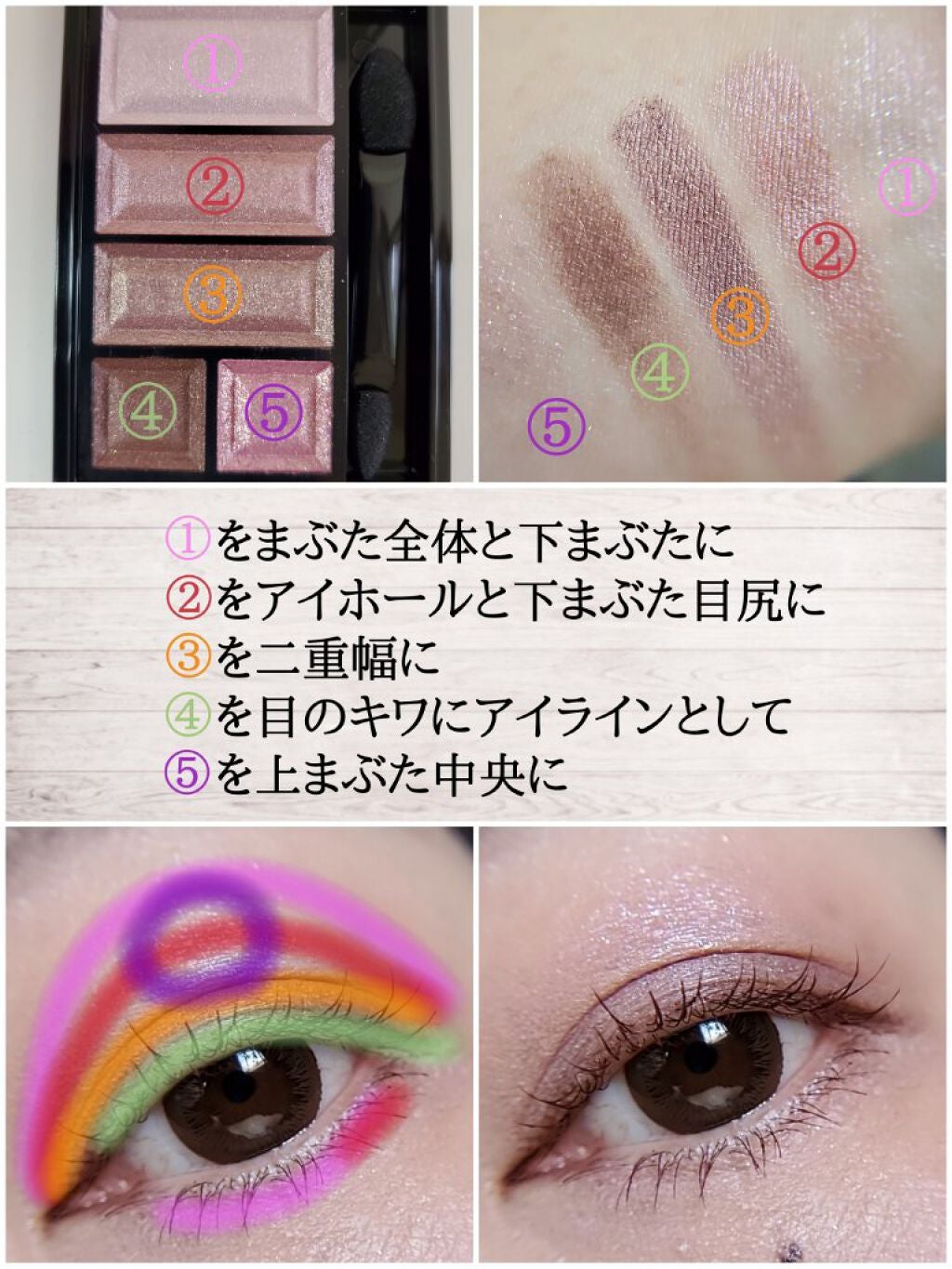 ショコラスウィート アイズ/リンメル ロンドン/アイシャドウパレットを使ったクチコミ(2枚目)