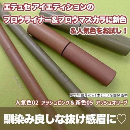 エテュセ アイエディション(ブロウマスカラ)/ettusais/眉マスカラを使ったクチコミ(2枚目)
