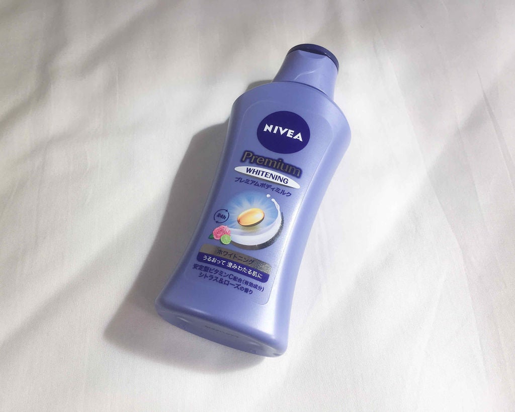 プレミアムボディミルク ホワイトニング【医薬部外品】 /ニベア/ボディミルクを使ったクチコミ(1枚目)