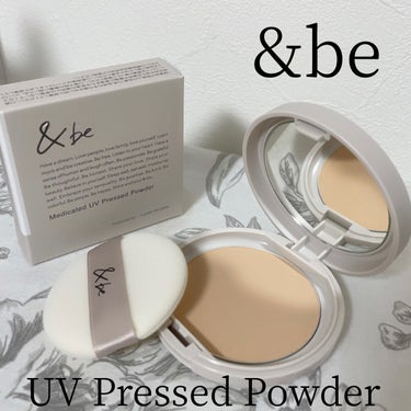 ＆be &be 薬用UVプレストパウダー【医薬部外品】のクチコミ「&be 薬用UVプレストパウダー
SPF50+ PA++++

ヘアメイクアーティストの河北裕.....」（1枚目）