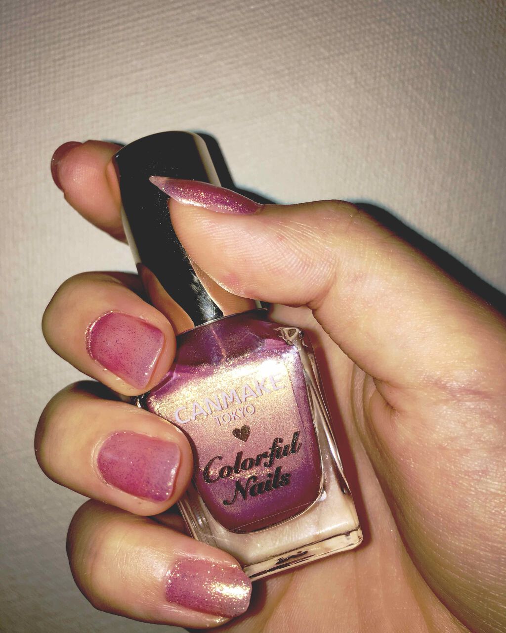カラフルネイルズ/キャンメイク/マニキュアを使ったクチコミ（1枚目）