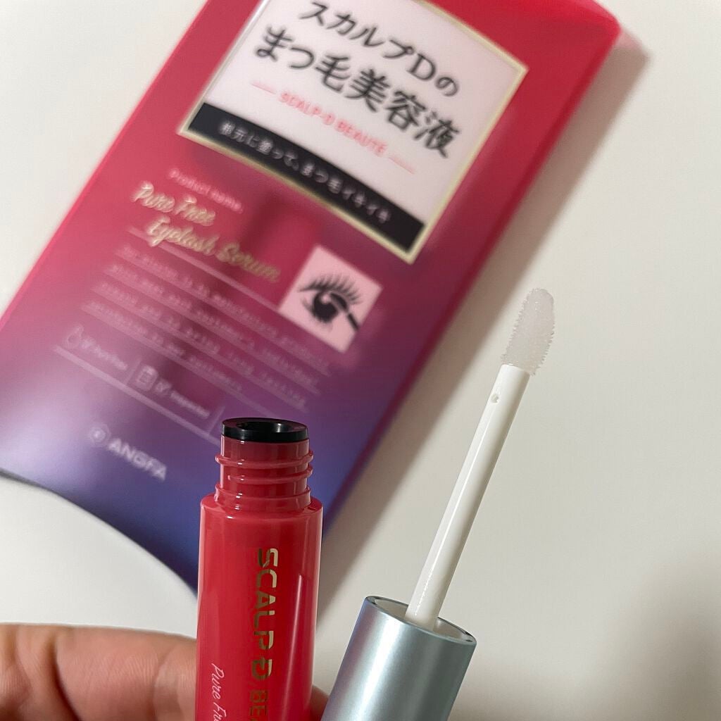 スカルプD ボーテ ピュアフリーアイラッシュセラム/アンファー(スカルプD)/まつげ美容液を使ったクチコミ(2枚目)